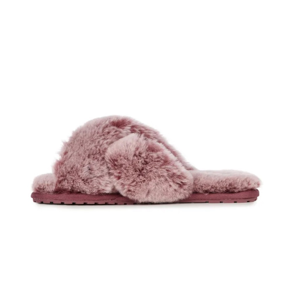 COPY - EMU Australia Mayberry frost slippers -burnt rust